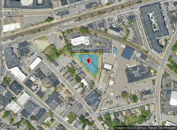 40 Taylor St, Framingham, MA Parcel Map