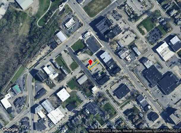  129 Euclid Ave, Toledo, OH Parcel Map