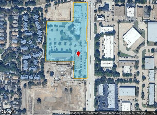 14831 Midway Rd, Addison, TX Parcel Map