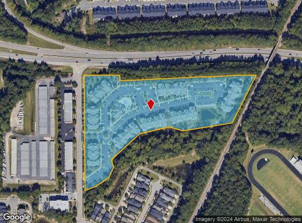  2000 Bullhead Rd, Apex, NC Parcel Map