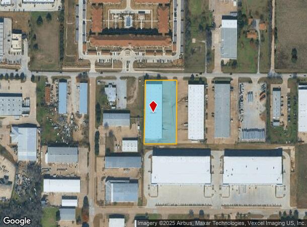 1118 W Harris Rd, Arlington, TX Parcel Map