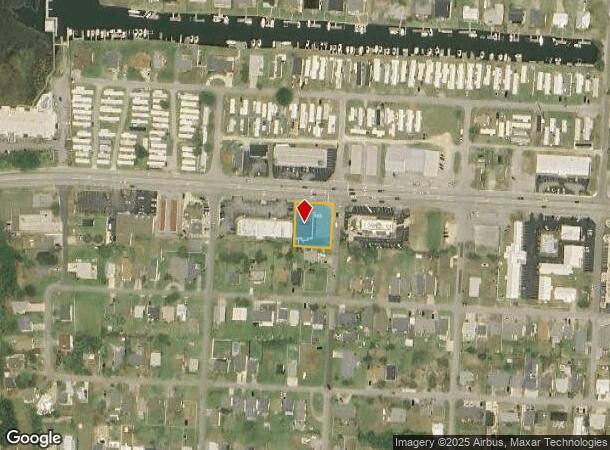 100 Charlotte Ave, Atlantic Beach, NC Parcel Map