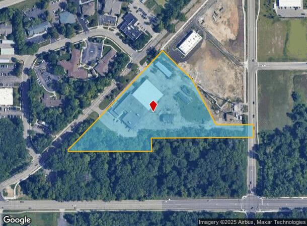  2000 Merritt Rd, East Lansing, MI Parcel Map