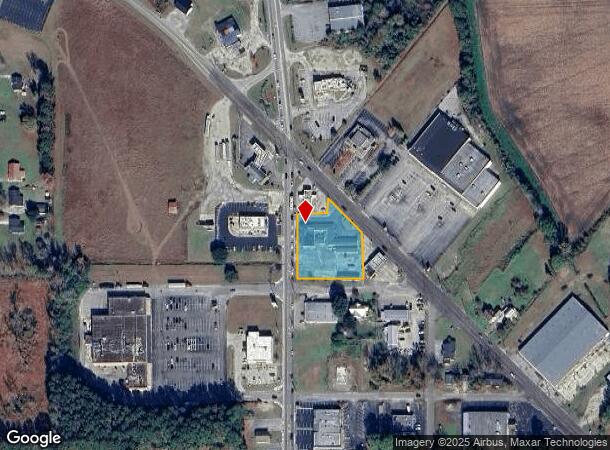  914 N Brown St, Chadbourn, NC Parcel Map
