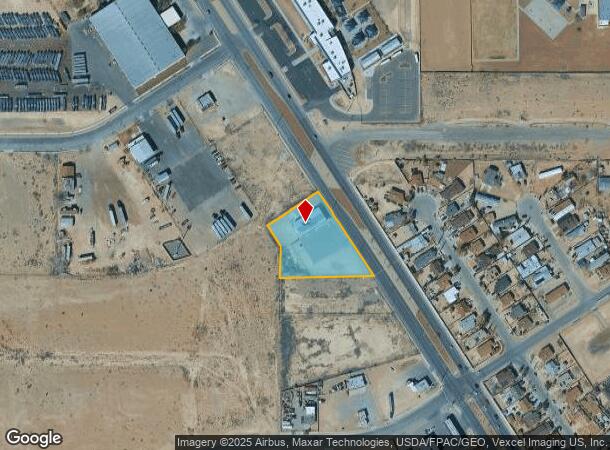 531 S Darrington Rd, El Paso, TX Parcel Map