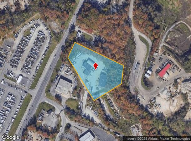  10017 Richmond Hwy, Lorton, VA Parcel Map