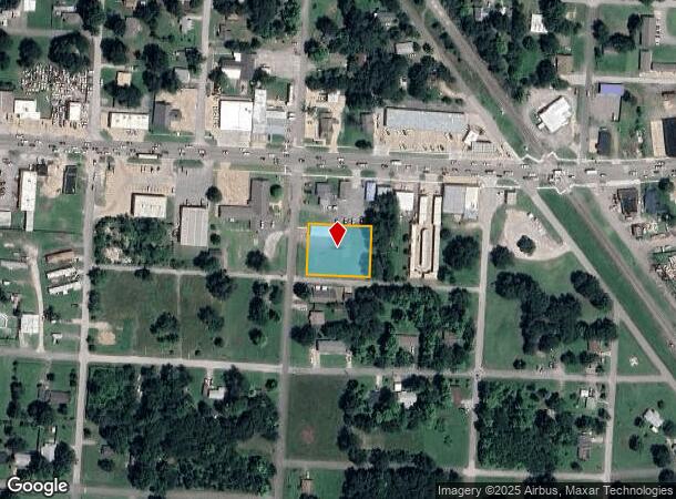  101 S Polk Ave, Wagoner, OK Parcel Map