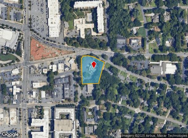  325 Mount Vernon Hwy Ne, Atlanta, GA Parcel Map