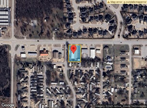  610 W 41St St, Sand Springs, OK Parcel Map