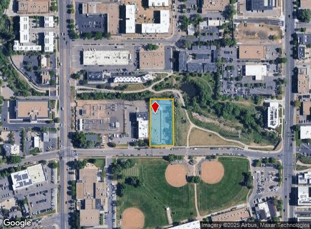  2897 Mapleton Ave, Boulder, CO Parcel Map