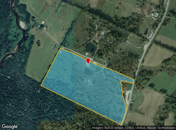  201 Pope Rd, Lowell, VT Parcel Map