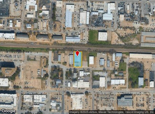  505 E Main St, Arlington, TX Parcel Map