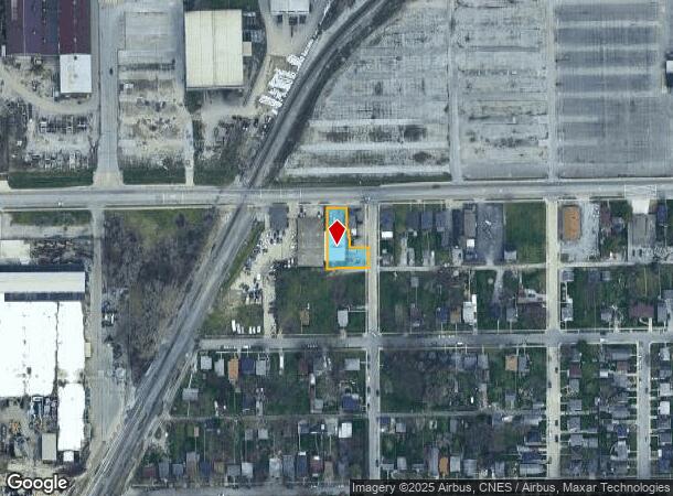  2205 Taylor St, Fort Wayne, IN Parcel Map