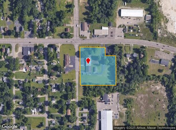 3101 Page Ave, Jackson, MI Parcel Map