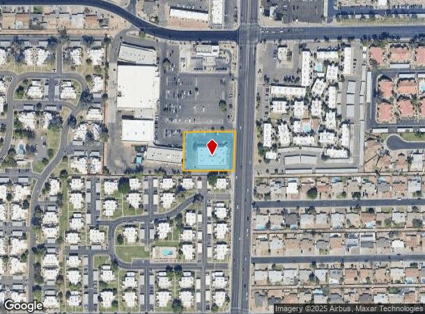  856 S Alma School Rd, Mesa, AZ Parcel Map