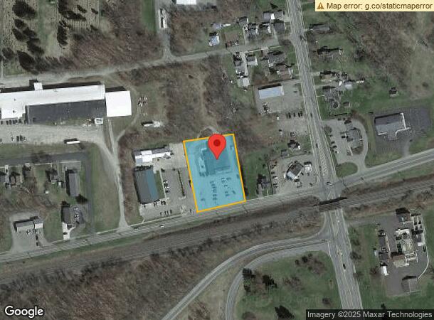  561 Broad St, Waverly, NY Parcel Map