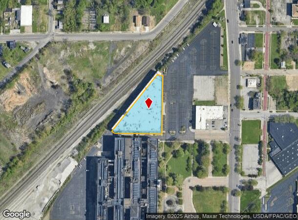 1180 S Main St, Akron, OH Parcel Map