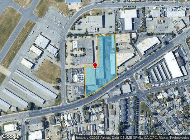 480 Airport Blvd, Watsonville, CA Parcel Map