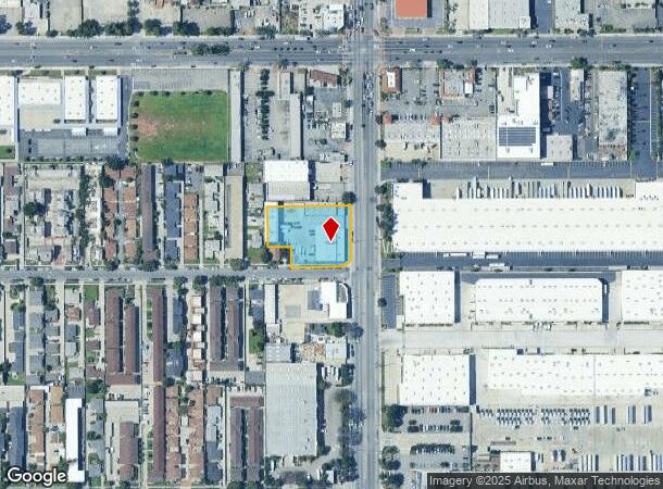  14361 Garfield Ave, Paramount, CA Parcel Map