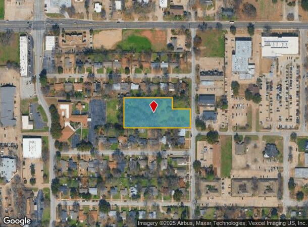  1004 Magnolia St, Arlington, TX Parcel Map