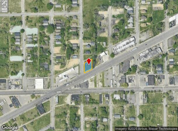  5101 E Davison St, Hamtramck, MI Parcel Map