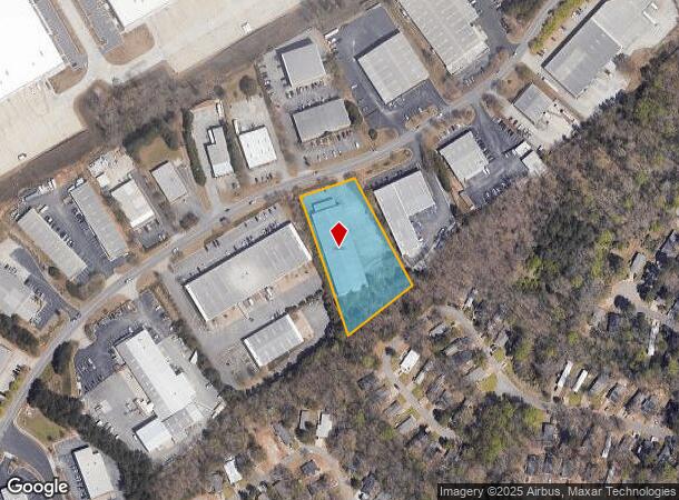 5073 Bristol Industrial Way, Buford, GA Parcel Map