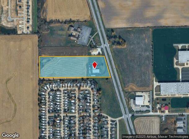  3500 N Morton St, Franklin, IN Parcel Map