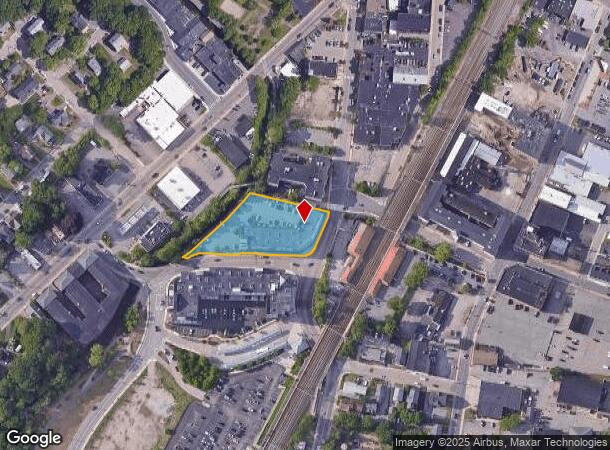  75 S Main St, Attleboro, MA Parcel Map