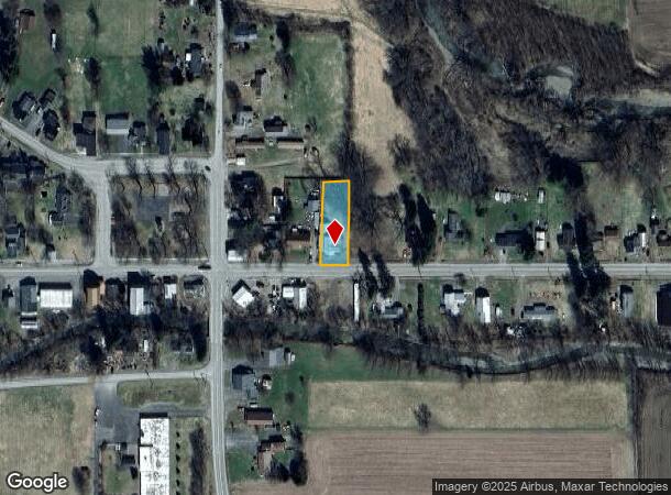  724 E Main St, Ellington, NY Parcel Map