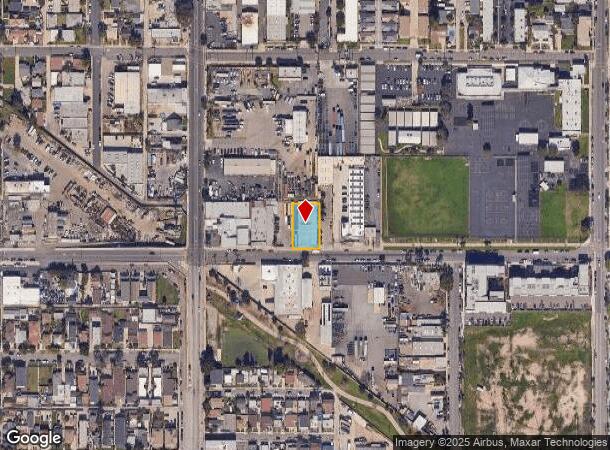 1309 E Hill St, Signal Hill, CA Parcel Map