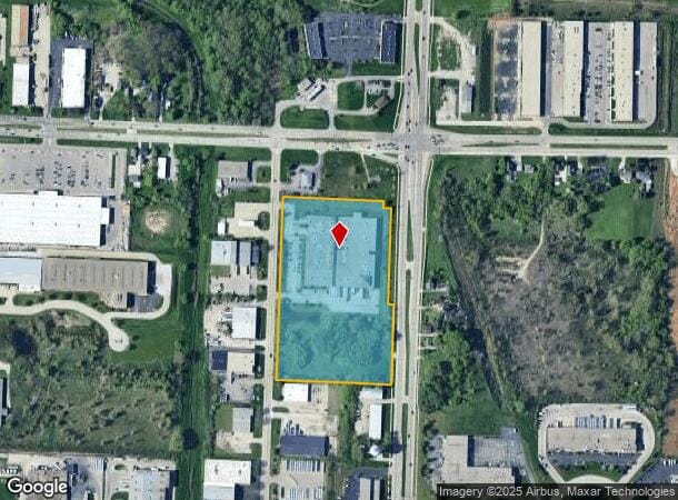 7200 S 1St St, Oak Creek, WI Parcel Map