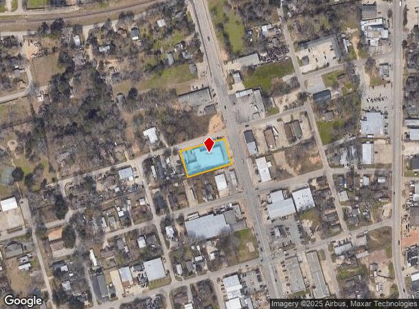 201 S Frazier St, Conroe, TX Parcel Map