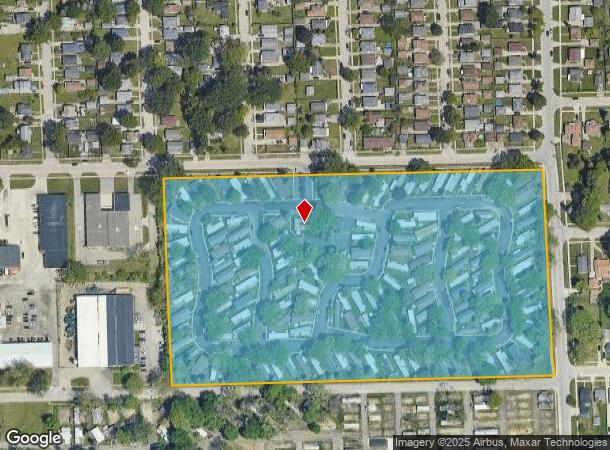 2526 Morrissey Ave, Warren, MI Parcel Map