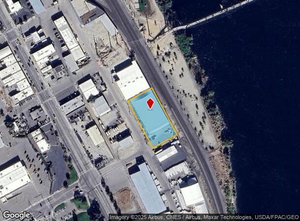 931 S Columbia St, Wenatchee, WA Parcel Map