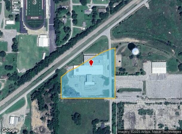  502 Industrial Rd, Bristow, OK Parcel Map