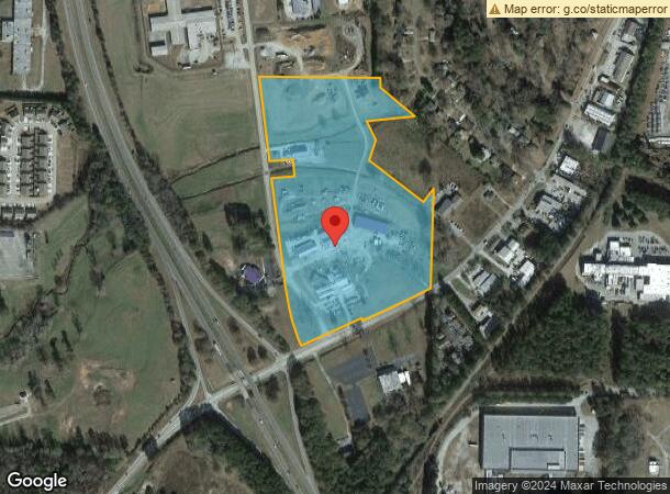  1515 Meriwether St, Griffin, GA Parcel Map