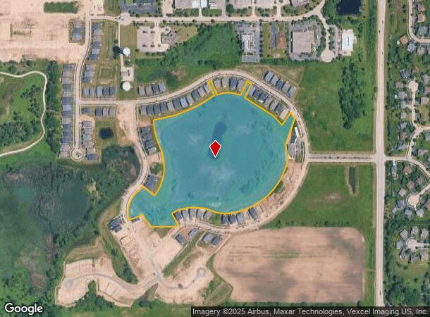 0 Briargate Dr, Lindenhurst, IL Parcel Map