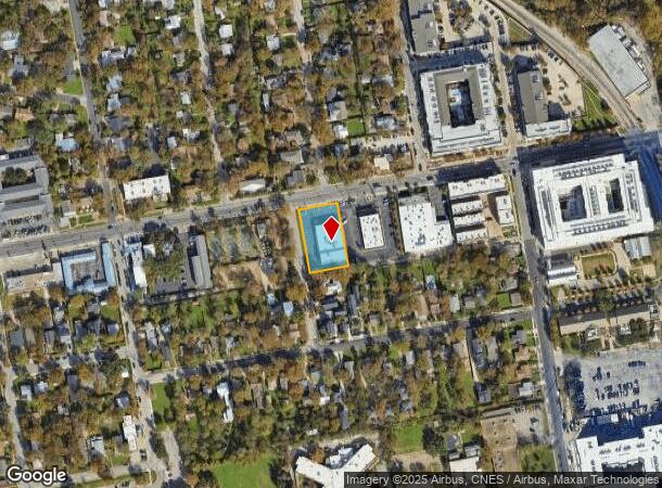  2803 Manor Rd, Austin, TX Parcel Map