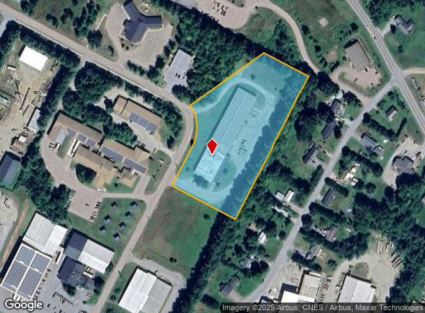 146 Industrial Park Dr, Morrisville, VT Parcel Map