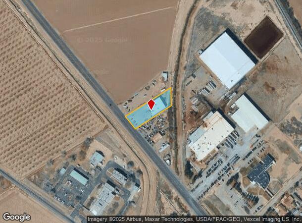  15995 Alameda, Fabens, TX Parcel Map