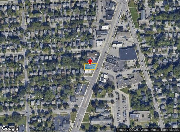  1551 Mount Hope Ave, Rochester, NY Parcel Map