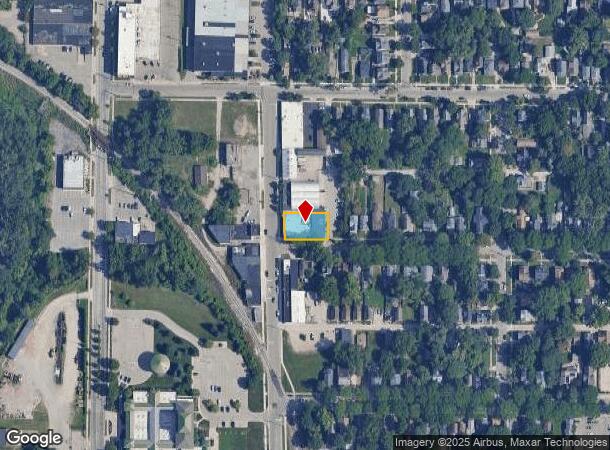  1 Colfax St Ne, Grand Rapids, MI Parcel Map