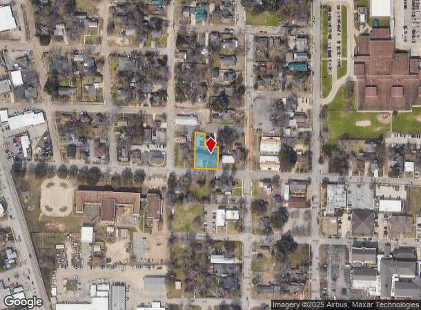 412 W Lewis St, Conroe, TX Parcel Map