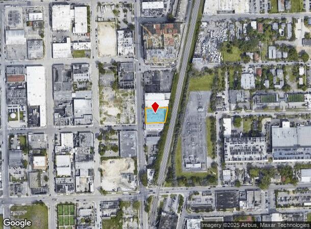  2105 N Miami Ave, Miami, FL Parcel Map