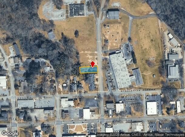  303 N Pond St, Toccoa, GA Parcel Map