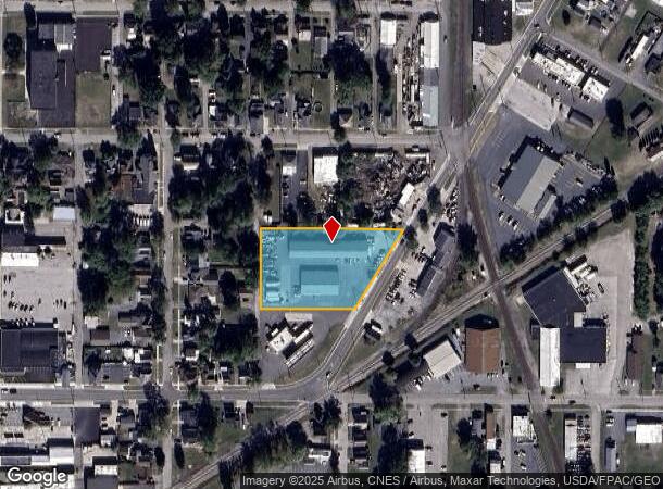  102 Crystal Ave, Findlay, OH Parcel Map