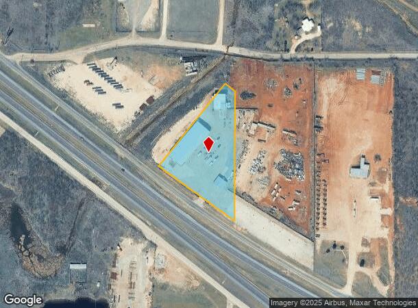 4502 E Overland Trl, Abilene, TX Parcel Map