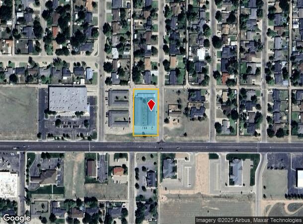 1406 E 1St St, Dumas, TX Parcel Map