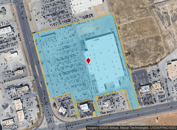 4210 John Ben Shepperd Pky, Odessa, TX Parcel Map