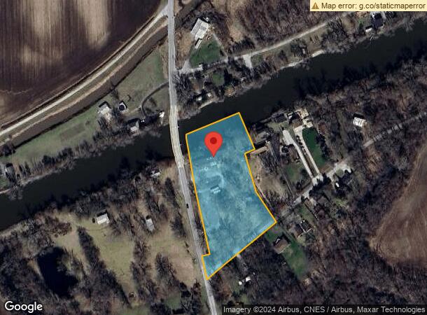  17519 N 700 W, Hebron, IN Parcel Map